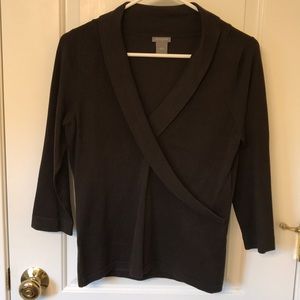Ann Taylor 3/4 length sleeved sweater
